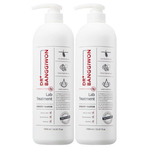 헤어트리트먼트 추천 순위 닥터방기원 랩 탈모 기능성 헤어트리트먼트, 1000ml, 2개 TOP 비교 싸게 파는곳